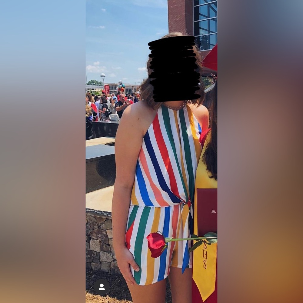 “Tyche” Rainbow Romper - image 2